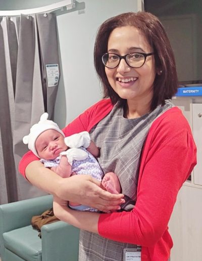Prayatna and Newborn
